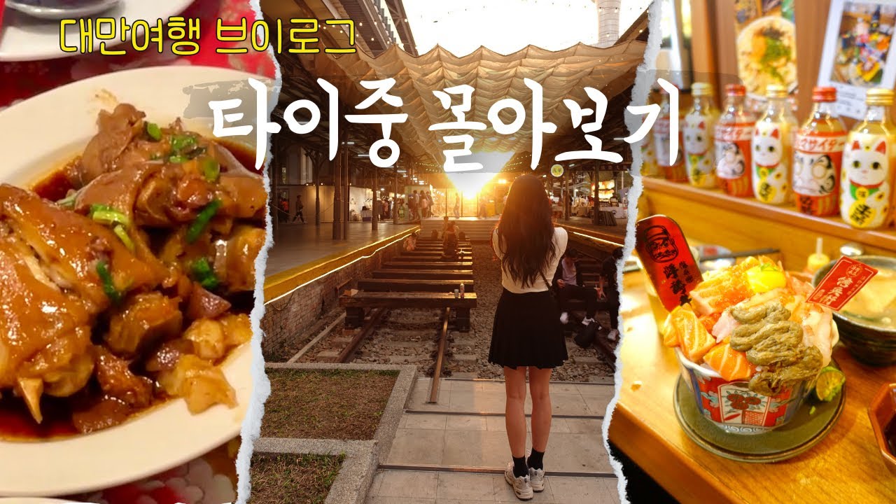 🇹🇼대만 여행 VLOG | 타이중 여행 몰아보기, 대만여행지원금 당첨, 타이중 맛집, 타이중 호텔, 타이중 야시장, 고미습지, 심계심촌, 궁원안과, Taiwan travel