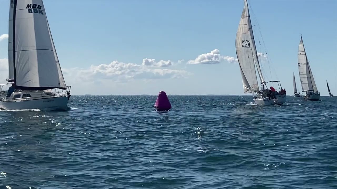 Prophecy Trimaran Redcliffe RSL MBBC Anzac Day Regatta