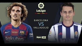 Fc barcelona vs valladolid /en directo ...
