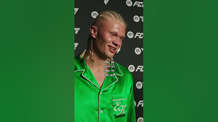 Erling Haaland guesses his #FC24 Rating. #easportsfc #ultimateteam #ratings #haaland #shorts