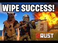 FROM GRUB TO AK - THEN WE GOT RAIDED(RUST WIPE DAY)