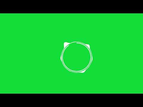 Cycle Audio Spectrum Visualizer Green Screen HD 1080p