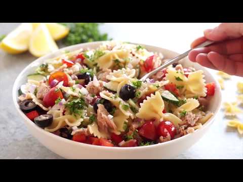 Healthy Tuna Pasta Salad