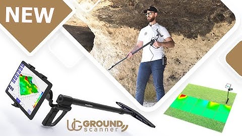 3D scanner metal detection for precious metals, buried treasures and tombs UIG GROUND SCANNER