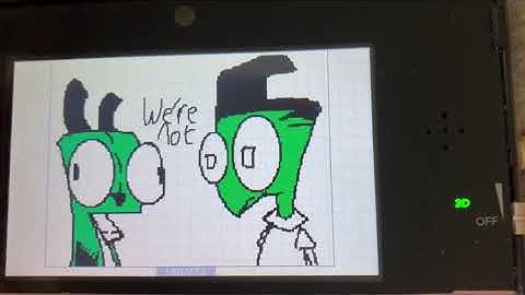 Wip Invader Zim flipnote pmv