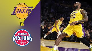 Lakers vs Pistons | Lakers Highlights