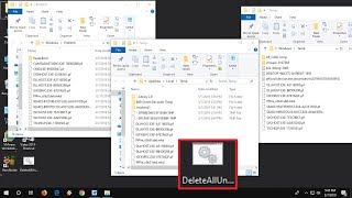 Shortcut key to Delete All Temp, Junk & Prefetch Files in Windows 10/8/7 screenshot 4