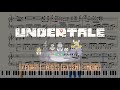 【Undertale】｢Megalovania｣　ピアノアレンジ(楽譜付き)
