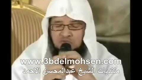 ومن جاهد فإنما يجاهد لنفسه تلاوة مؤثرة بصوت القارئ الشيخ عبدالمحسن الأحمد 2016