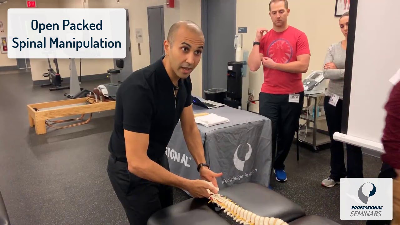 Open Packed Spinal Manipulation | Register Today!