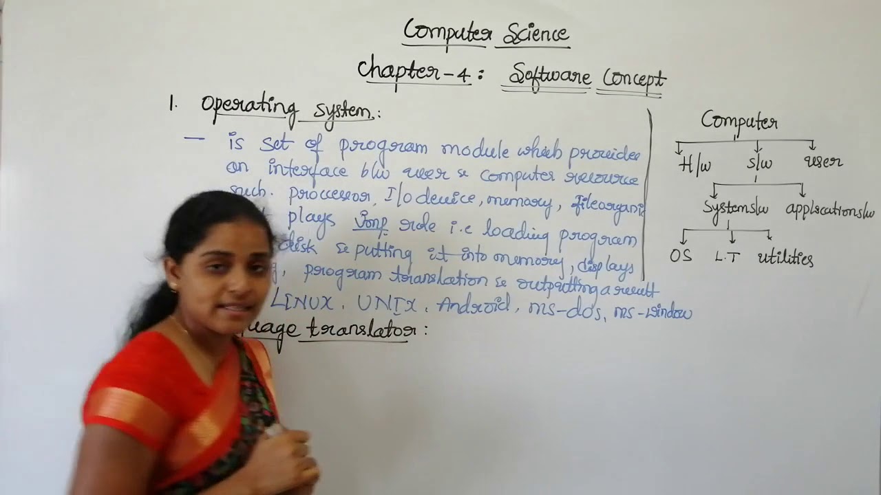 I PUC COMMERCE-COMPUTER SCIENCE-TYPES OF SYSTEM SOFTWARE - YouTube