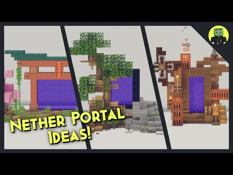 5 Nether Portal Ideas for Minecraft