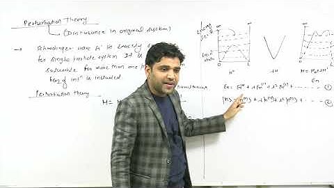 Perturbation Theory (Part-1) I CSIR-NET JRF I GATE I BARC I Explore Physics