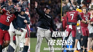 Behind the scenes: South Carolina upsets No. 5 Tennessee