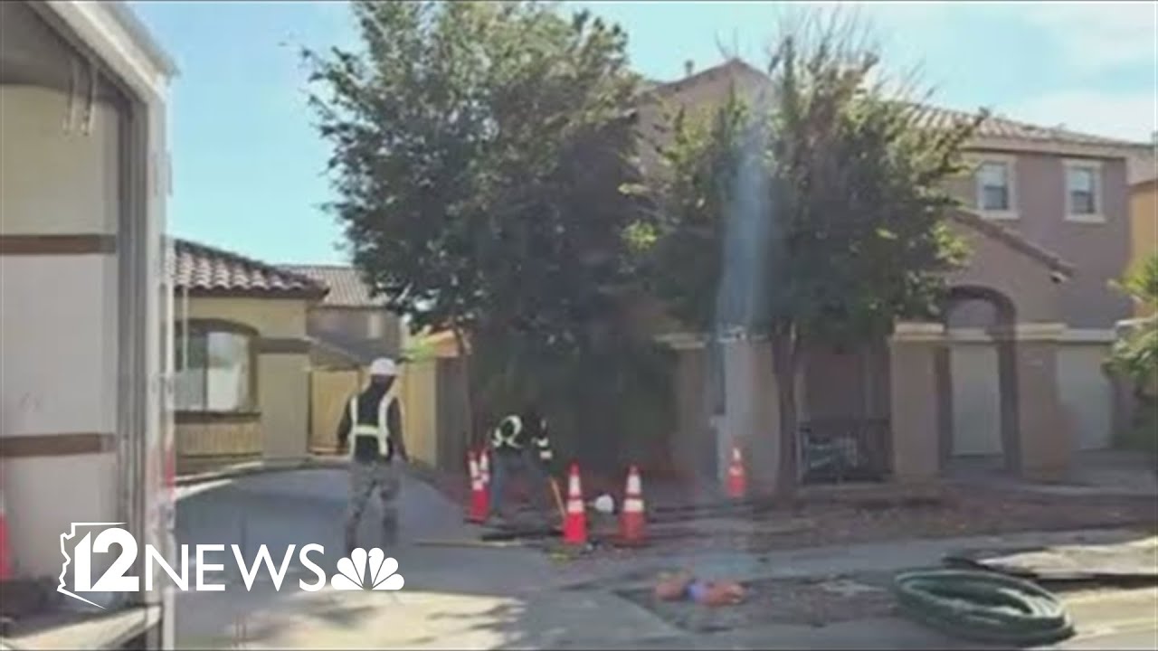 Gilbert home flooded with sewage - YouTube