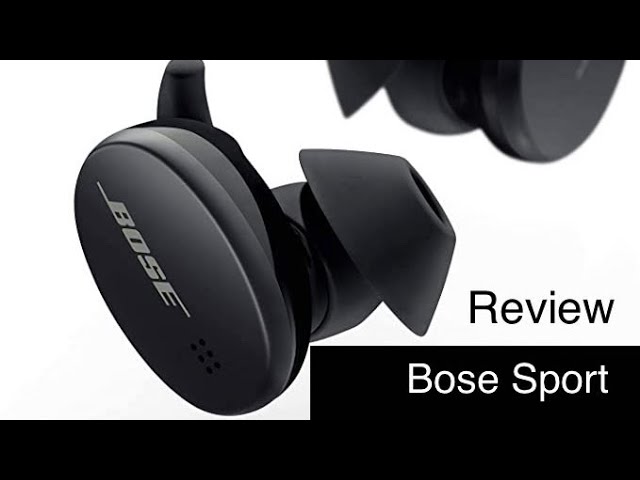 Bose Sports Earbuds True Wireless Earphones, Triple Black Review Best  Headphones