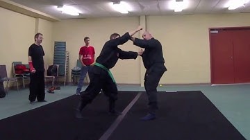 Bujinkan Ninjutsu, 5th Kyu, part 32 - 5 techniques using ura gyaku, #4