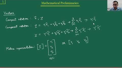 Mathematical Preliminaries – 2: Dot Product Representations
