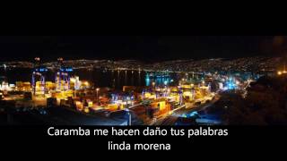 Video thumbnail of "Los afuerinos - No te vayas (linda morena)"