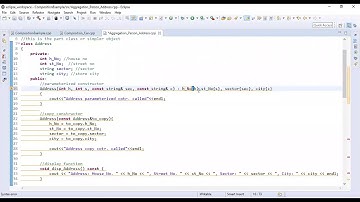 Composition and Aggregation in C++ (Part 3)