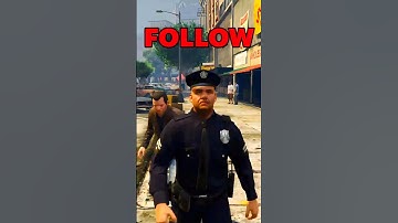 What Happenes When You CLOSELY FOLLOW COPS in GTA game?