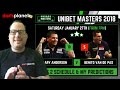 PRIZE ALERT | DAY 2 | UNIBET DARTS MASTERS 2018 | SCHEDULE & PREDICTIONS