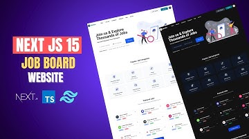 Build & Deploy a Job Landing Page with Next.js 15 + Tailwind CSS v4 & TypeScript 🚀