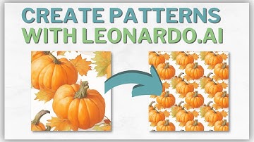 How to create seamless patterns for free in Leonardo AI. Easy tutorial.