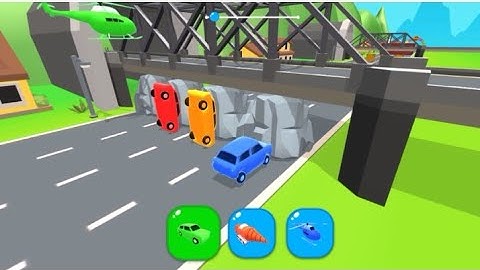 Shape shifting Gameplay (ios Android) walkthrough max level  6 to 12 Ak87