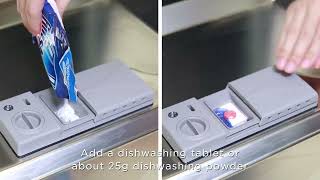 Dishwasher operation video English version 高清版 2