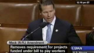 Information U.S. House Debates Congressman Connie Mack's Davis-Bacon Amendment Update