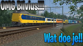 Rijden met verschillende treinen /wagons!!! Kan het?!?! | Train Simulator 2022 screenshot 5