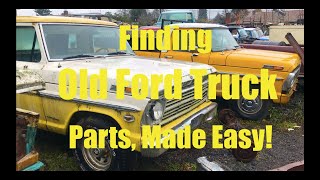 Old Ford Truck Junkyard