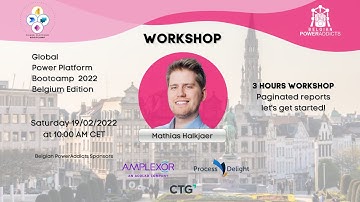 Power BI Workshop - Paginated reports by Mathias Halkjaer #GPPB2022 #PowerAddictsBE