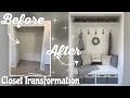 AMAZING DIY Closet Transformation! [BEFORE & AFTER]