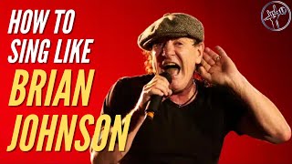 How To Sing Like Brian Johnson AC/DC -Vocal Analysis of "You Shook Me All Night Long" Isolated Vocal
