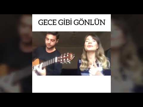 Irmak Arıcı - Gece Gibi Gönlün (3 tane instagram videosu yeni amatör) harika şarkı