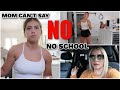 NO SCHOOL FOR ALISSON : MOM CAN'T SAY NO !!! |VLOG#1137