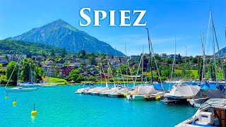 Spiez, Switzerland 4K - One Of The Most Charming Towns In Europe, Unbelievable Places You Must Visit