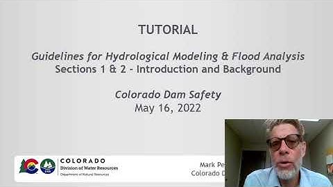Video 2 Hydrology Guidelines Background & Introduction Section 1 & 2