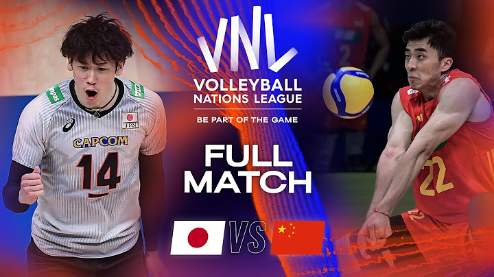 🇯🇵 JPN vs. 🇨🇳 CHN - Full Match | Men's VNL 2023