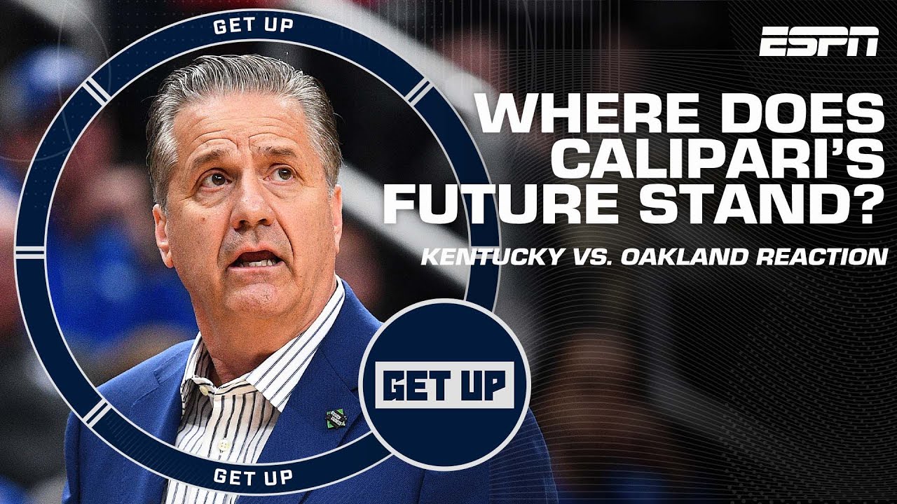 ⁣🚨 DOWN GOES KENTUCKY 🚨 Where does John Calipari’s future stand? | Get Up