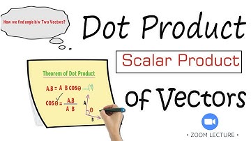 lecture 4 || Scalar and Vector Product of a Vectors || Chapter 02|| Vector and Tensor Analysis