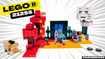 The Nether Portal Ambush LEGO 21255 | LEGO Minecraft