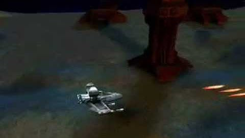 Hi-Poly-Count Pyro-GX in Descent 3 Fusion engine