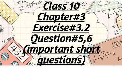 10th Class Math Chapter 3 Ex 3.2 Ques. 5,6/Direct Variation/Proportionality/ @Mathpoint with Rameen
