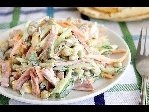 Как приготовить салат на скорую руку Быстрые рецепты салатов