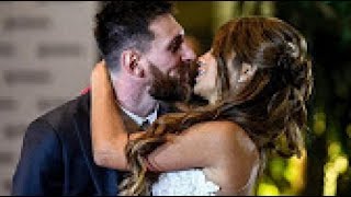 Lionel Messi marries Antonella Roccuzzo