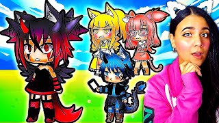 🐺🐾An ULTRA In An All ALPHA School?!🐺🐾 Gacha Life Mini Movie Love Story Reaction