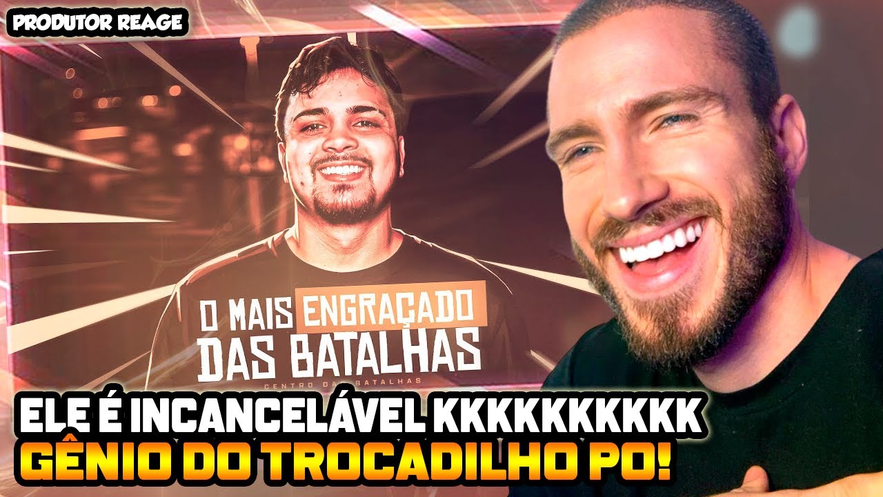 (INCANCELÁVEL kk) PRODUTOR REAGE RIMAS TORVI, O MAIS ENGRAÇADO DAS BATALHAS! 🤣(REACT)